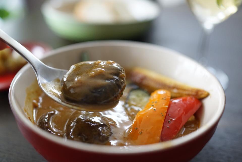 ぜいたく　どんこ椎茸カレー